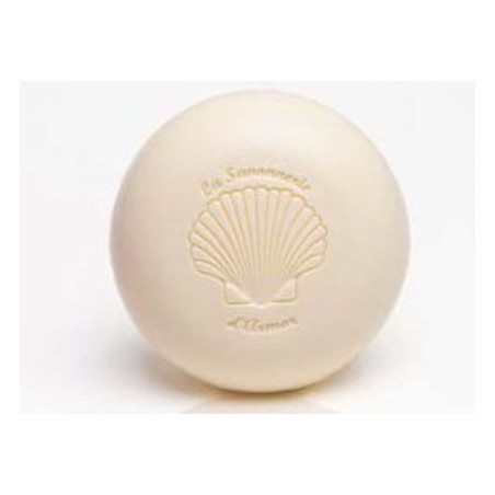 Savon rond à la poudre exfoliante de coquille Saint Jacques, parfum Embruns, 150g