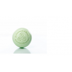 Savon rond, argile et huile d'amande douce, parfum amande douce, 100g