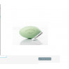Savon cordelette vert, argile et huile d'amande douce, parfum Amande douce, 200g