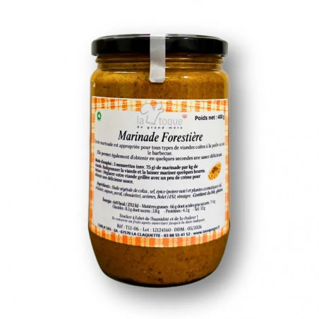 marinade forestiere